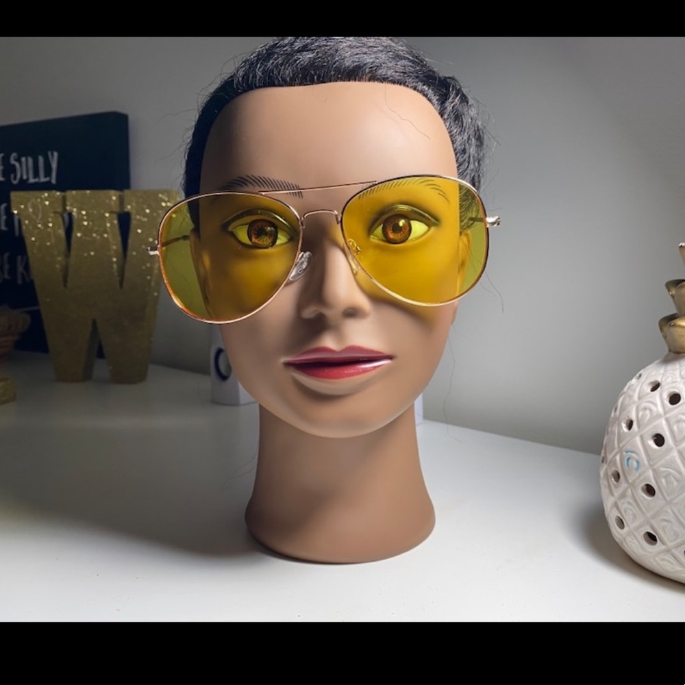 Yellow sunglasses